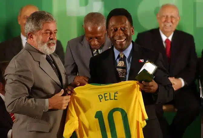 Pele from Brazil