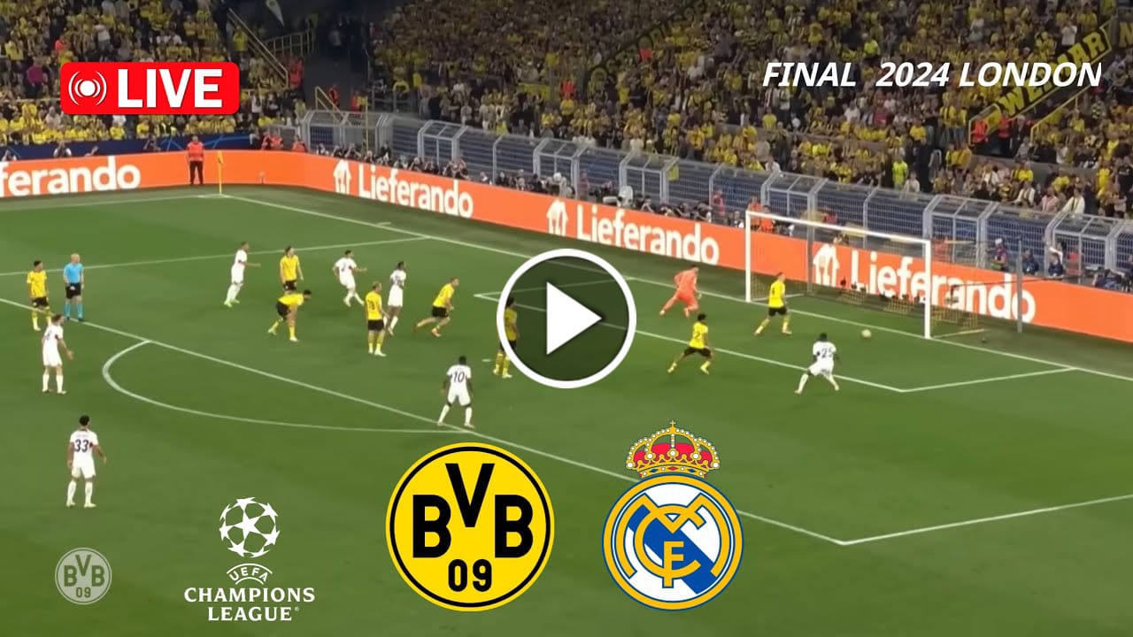 Real Madrid vs Dortmund Live